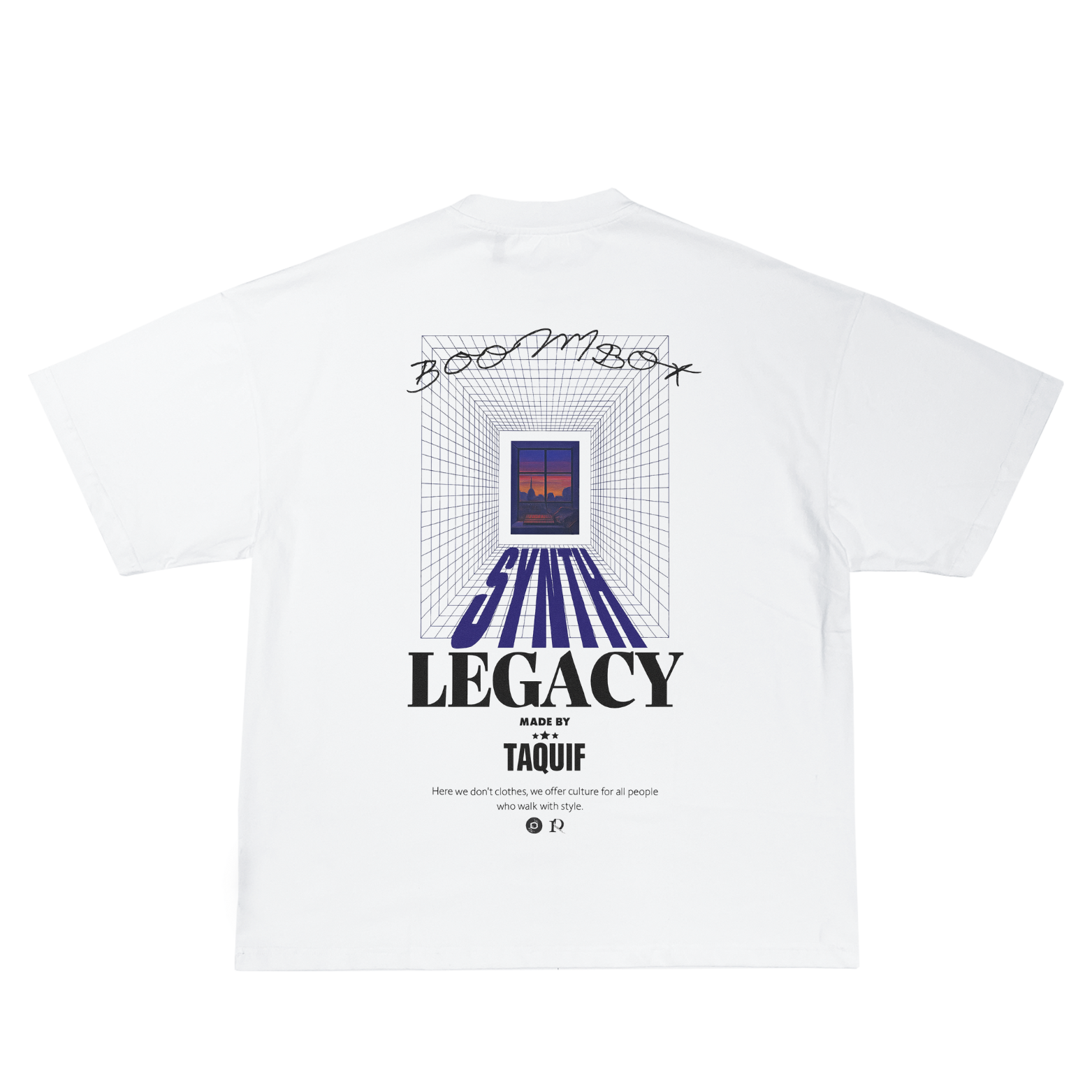 SYNTH CAMISETA OVERSIZE HOMBRE