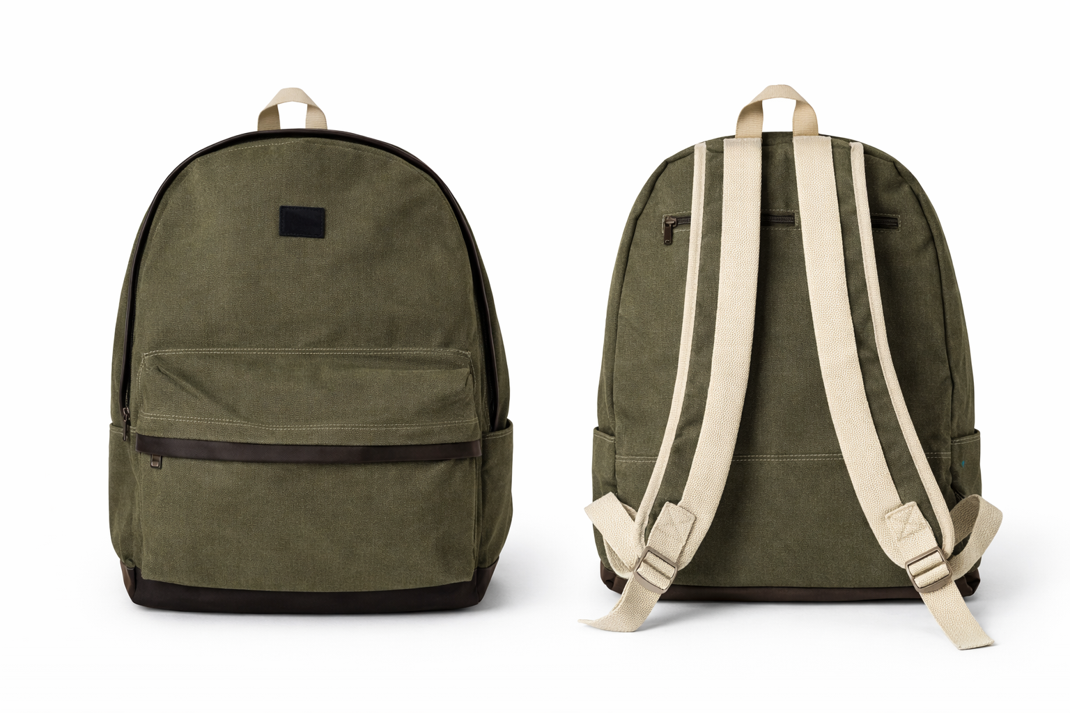 Maleta Atlas Verde Canvas